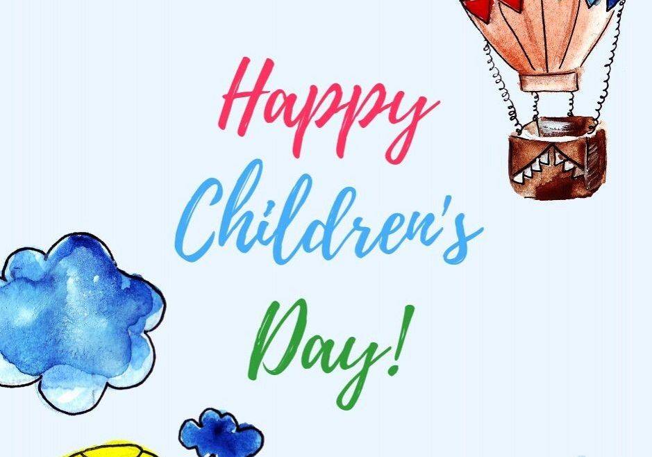 Grafika 1: Życzenia  z okazji Dnia Dziecka