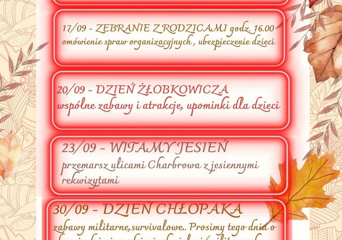 Grafika 1: Co nas czeka we wrześniu :)