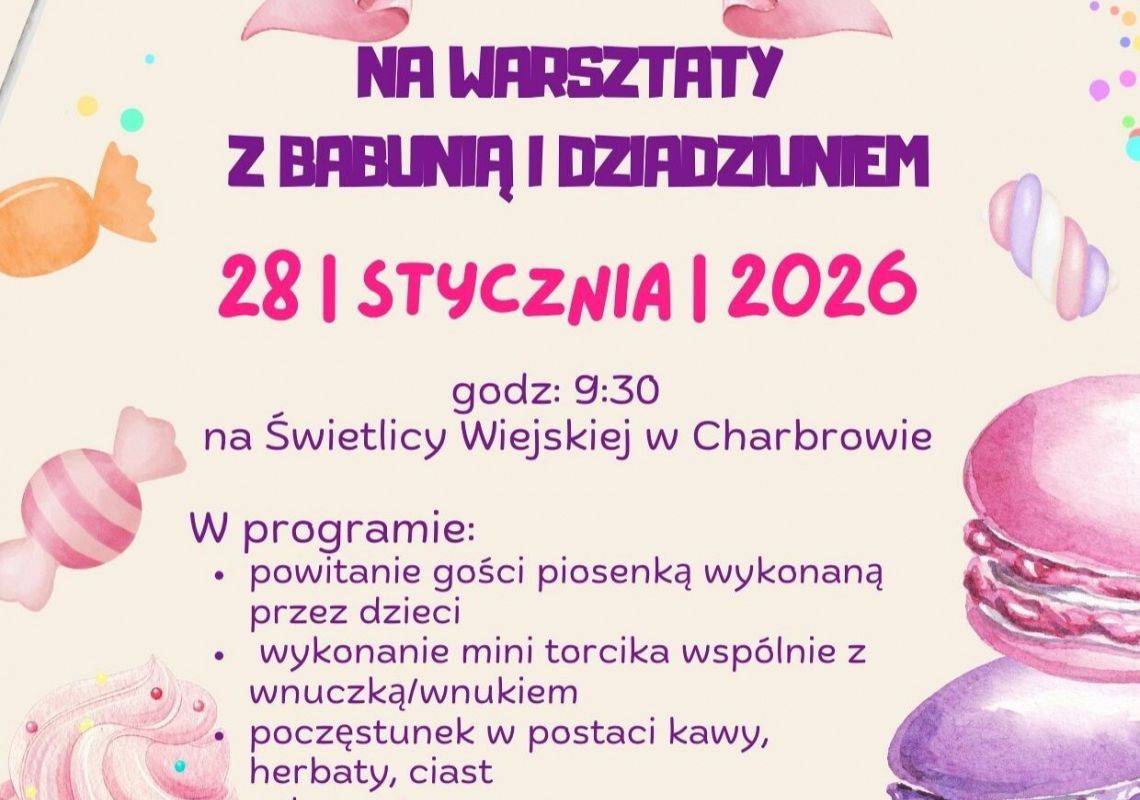 Grafika 1: Zapraszamy  na to by wspólnie świętować