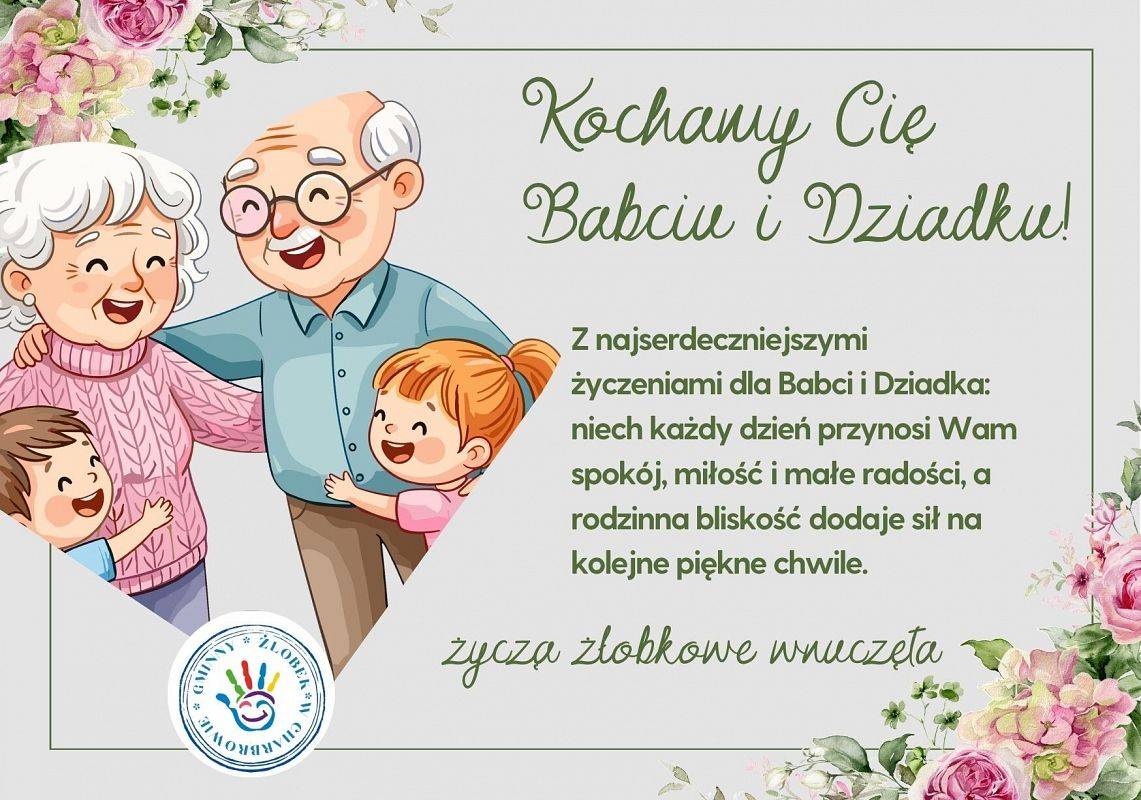 Grafika 1: Życzenia dla Babć i Dziadków