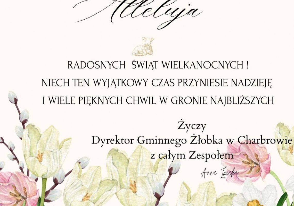 Grafika 1: Życzenia Wielkanocne