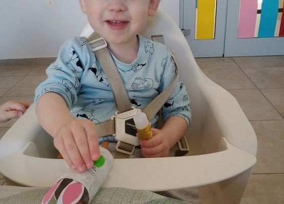 Praca plastyczna "Zajączek wielkanocny"