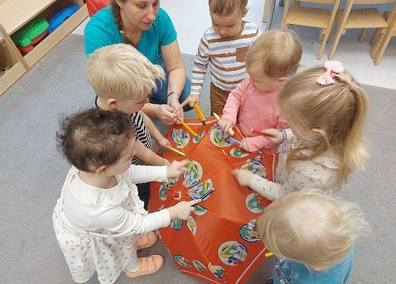 Zajęcia taneczne w grupie starszej