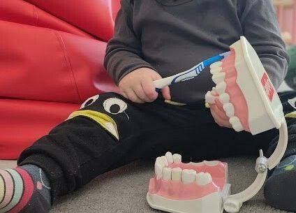 Nauka prawidłowego mycia zębów