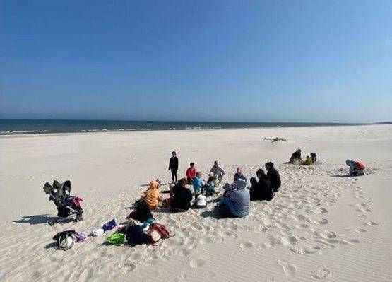 Zabawy na plaży