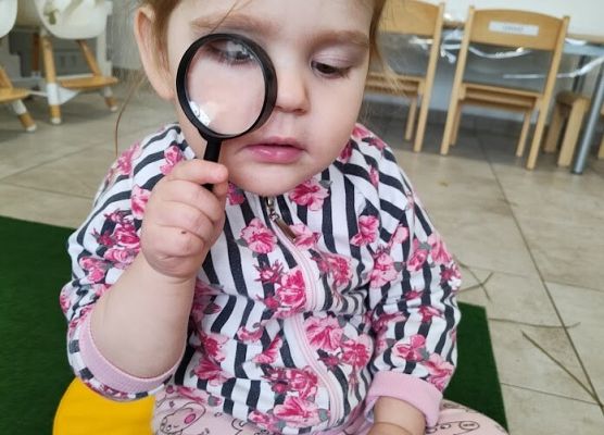 Zajęcia sensoplastyczne ''Jesienna ścieżka''.