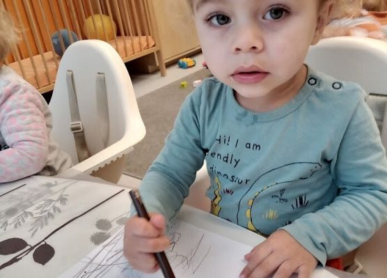 Praca plastyczna ''krasnoludek'' rozwijanie zdolności manualnej.