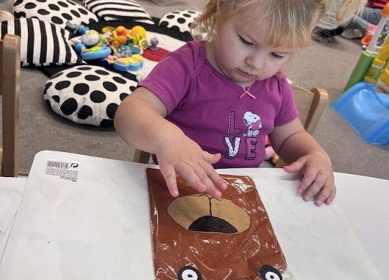 Miś - zabawa sensoryczna