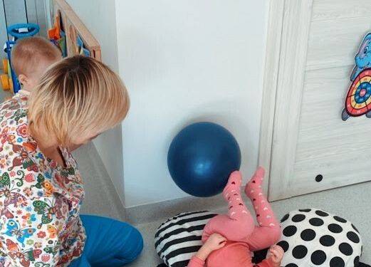 Zajęcia z gimnastyki ogólnej z Panią fizjoterapeutą