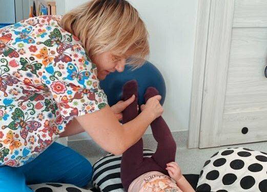 Zajęcia z gimnastyki ogólnej z Panią fizjoterapeutą