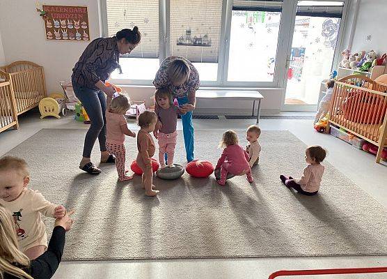 Zajęcia z gimnastyki ogólnej z Panią fizjoterapeutą