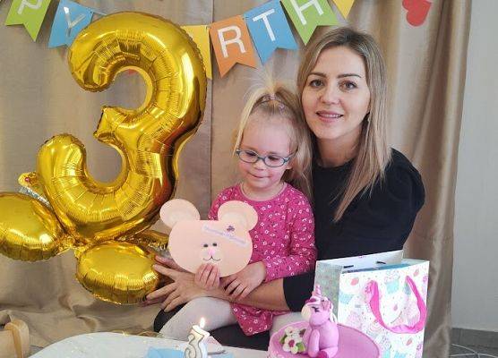 Trzecie urodzinki Oliwki