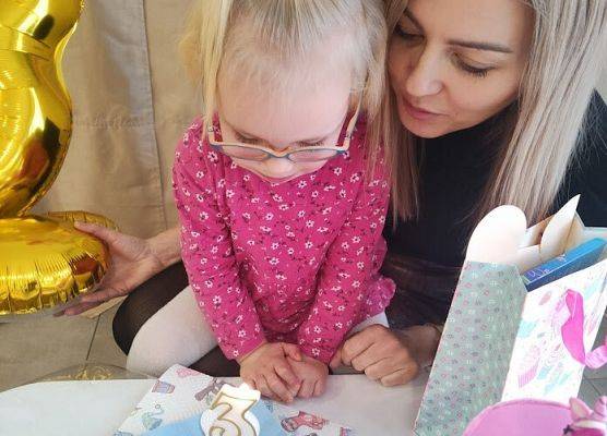 Trzecie urodzinki Oliwki