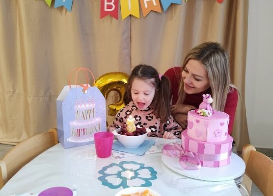 Trzecie urodzinki Wiktorii