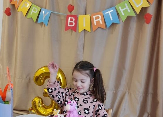 Trzecie urodzinki Wiktorii