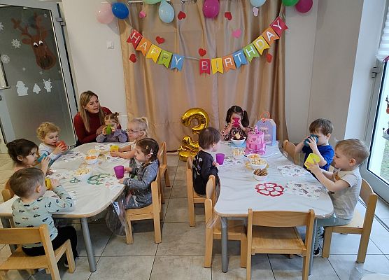 Trzecie urodzinki Wiktorii