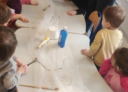 eksperymenty śnieżna burza