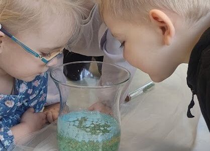 eksperymenty śnieżna burza