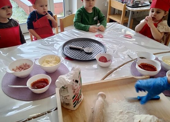 Zajęcia kulinarne Pizza