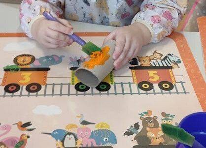 Praca plastyczna dinozaury