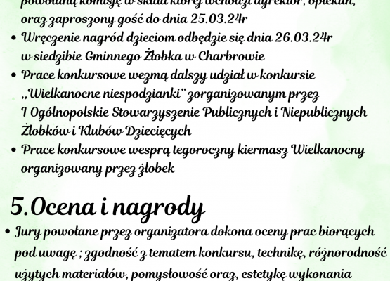 Grafika 3: Serdecznie zapraszamy do wzięcia udziału w KONKURSIE PLASTYCZNO-RODZINNYM "JAJKO WIELKANOCNE"