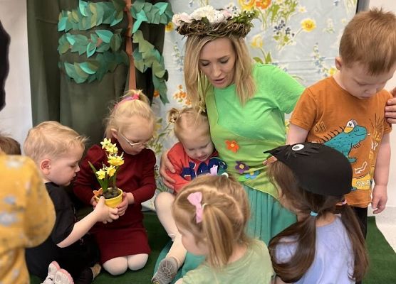 Teatrzyk ,,Ach wiosno''