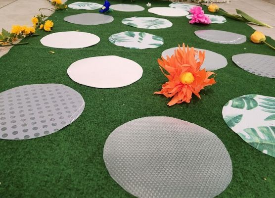 Wiosenna łąka zajęcia sensoryczne