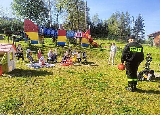 Odwiedziny strażaków