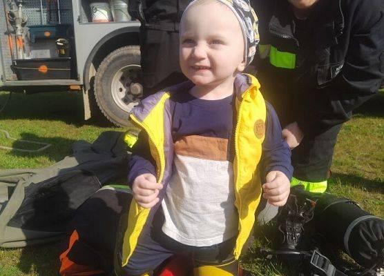 Odwiedziny strażaków