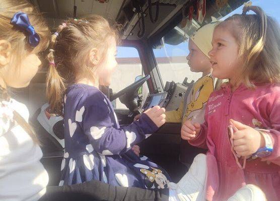 Odwiedziny strażaków