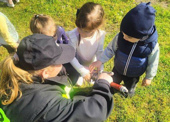 Odwiedziny strażaków