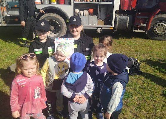 Odwiedziny strażaków