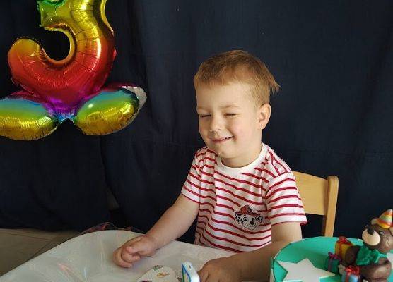 Trzecie urodzinki Stasia