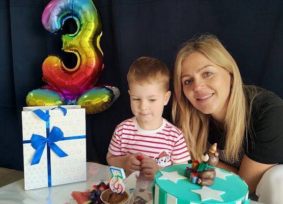 Trzecie urodzinki Stasia