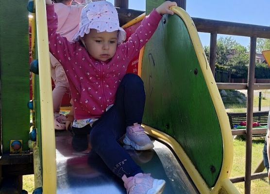 Zabawy na placu zabaw