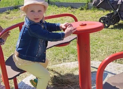 Zabawy na placu zabaw