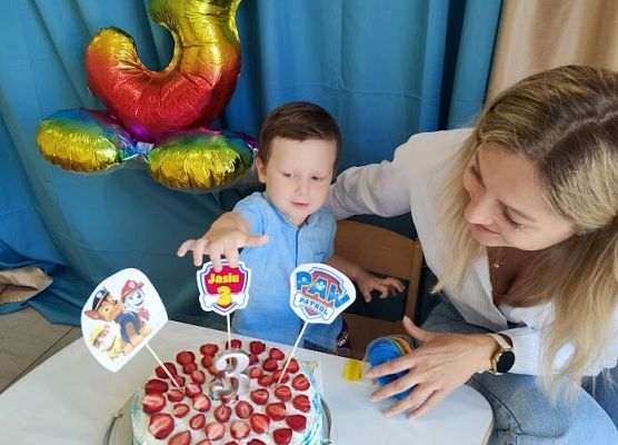 Trzecie urodzinki Jasia