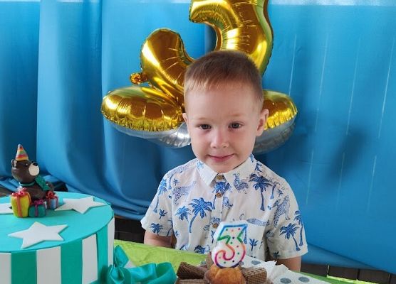 Trzecie urodzinki Olusia