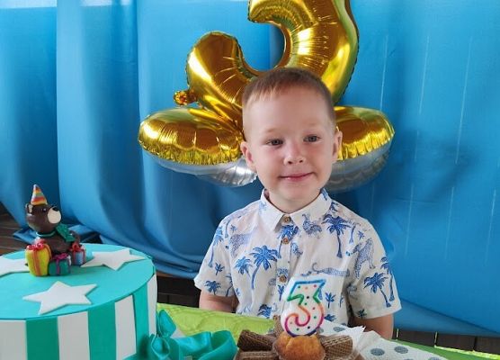 Trzecie urodzinki Olusia