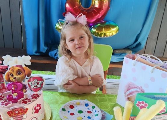 Trzecie urodzinki Klarci :)