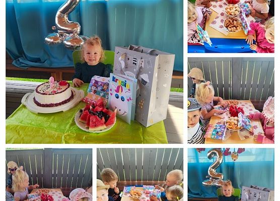 Drugie urodzinki Krysi :)