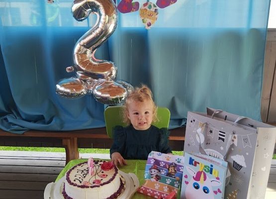 Drugie urodzinki Krysi :)