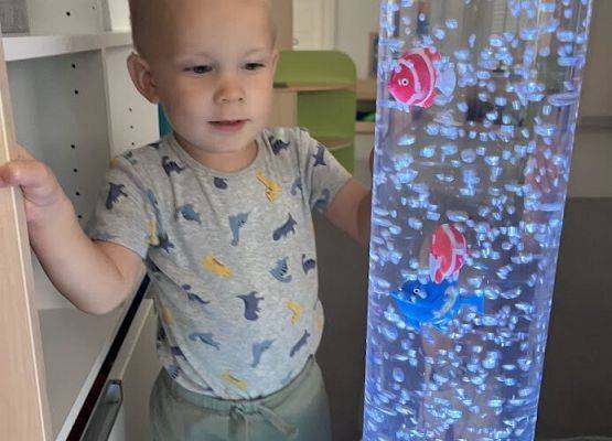 Zajęcia wyciszające w grupie starszej