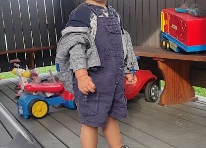 Zabawy na żłobkowym placu zabaw maluszki :)