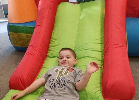 Zabawy na dmuchańcu :)