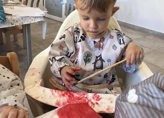 Praca plastyczna grupowa maluszki i starszaki