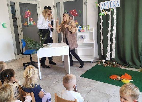 Zajęcia teatralne pt ,,Wróbelek Elemelek''