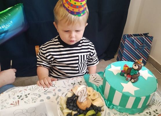 Drugie urodzinki Dorianka