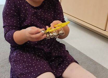 Zabawy muzyczne z wykorzystaniem instrumentów