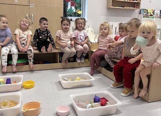 Zabawy sensoryczne w grupie starszej